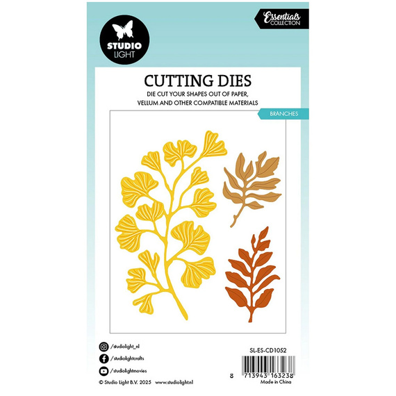 Stanzschablone – Cutting Die für Papier - StudioLight - Branches