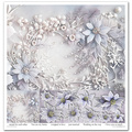 ITD 11Stk 30x30cm Scrapbooking Papier 200g 30x30 - Winter Bouquet