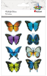 Kryształki samoprzylepne 6mm 260szt Crystal