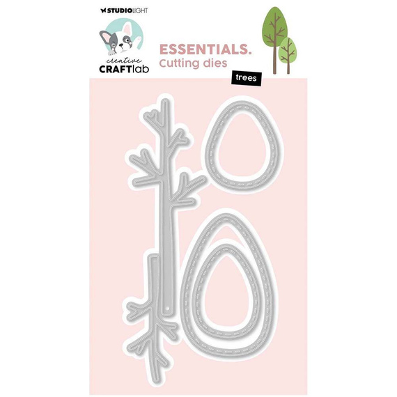 STUDIO LIGHT - Stanzform Präge Stanzschablone Cutting Die - Trees