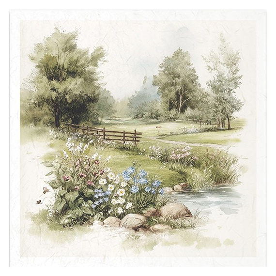 Reispapier-Set-Bastelpapier - ITD - RSM157 Osterhasen