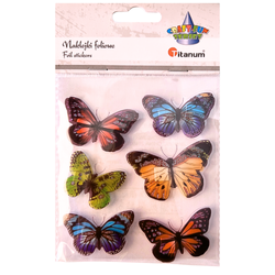 Kryształki samoprzylepne 6mm 260szt Crystal