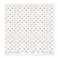 ITD COLLECTION Setz 11Stk 30x30cm Scrapbooking Papier - Floral Shabby Chic