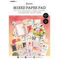 STUDIO LIGHT 42 Blatt Satz Papiere und Elemente Scrapbooking Papier - Mixed Paper Pad Pattern 16