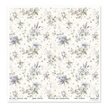 ITD COLLECTION Setz 11Stk 30x30cm Scrapbooking Papier - Floral Shabby Chic
