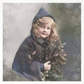 Reispapier Set - ITD RSM086 Winter Vintage Kinder