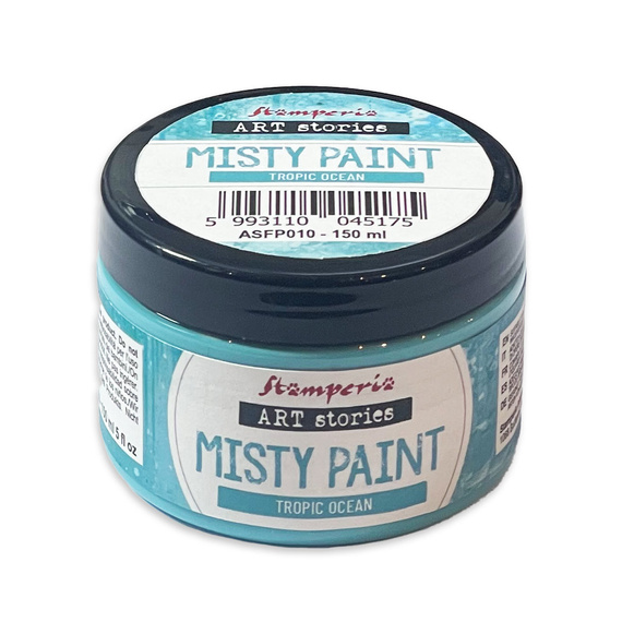 Misty Paint – Satineffektfarbe – Tropic Ocean – 150 ml – Stamperia Art Stories
