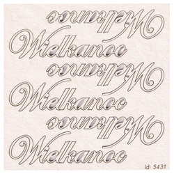 SCRAPINIEC Dekorpappe Die Cut Chipboard Dekoration Ornament, Ostern 02