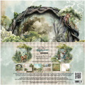 ALCHEMY OF ART Set 30x30cm Scrapbooking Papier, Friends of the Forest