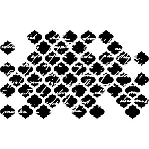 AGATERIA - Transparent Stempel Motivstempel - Moroccan clover 3, Marokkanischer Klee 3