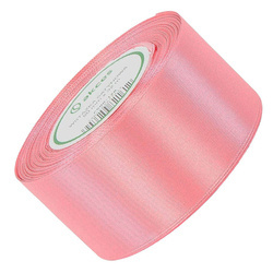 Violettes rosa Satinband 50mm - 32mb