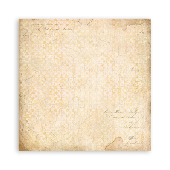 STAMPERIA Set 10 Blatt 30,5x30,5cm doppelseitig Scrapbooking Papier 190g, Golden Harmony