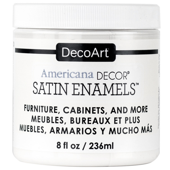AMERICANA DECOR - Farbe Satin Enamels 236 ml - Pure White