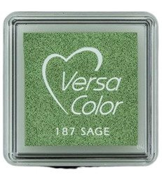 TSUKINEKO - Pigment Stempelkissen - Versa Color small 2,5 x 2,5 cm - Sage