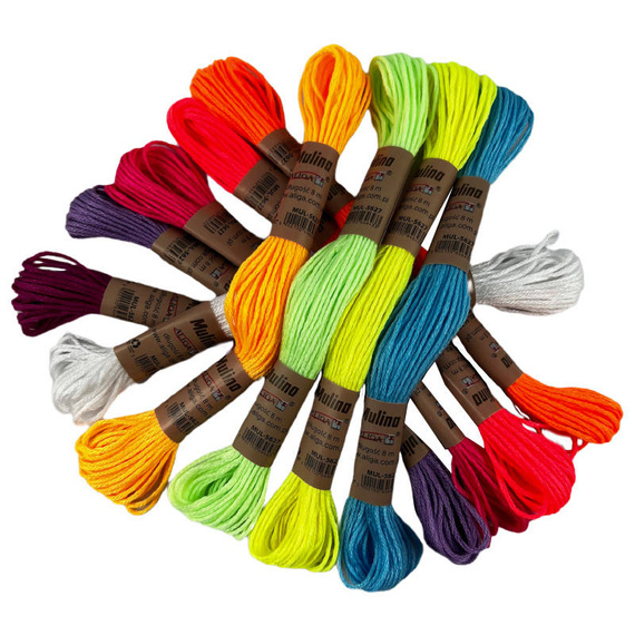 Mulline 8m - Mix aus 10 Farben MUL-5627