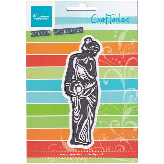 Stanzform Präge Stanzschablone Cutting Die - Marianne Design - Garten Statue CR1301 Skulptur