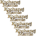 Hölzernes Ornament Kochanej Mamie Untertitel PL - Dekor 5 St.