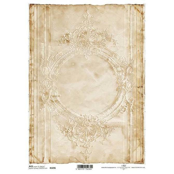 ITD Reispapier Decoupage Bastelpapier Softpapier Serviettentechnik, Dekore Vintage R1696