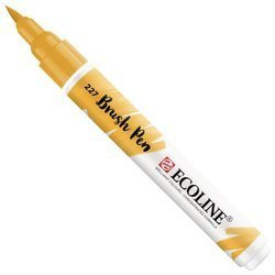 Marker ECOLINE BRUSHPEN - yellow ochre 227 gelb ocker