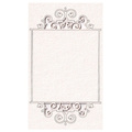 SCRAPINIEC Dekorpappe Die Cut Chipboard Dekoration Ornament, Rahmen Frame Park Avenue