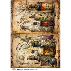 Reispapier Decoupage Bastelpapier A4 - Scraplove - Gothic Junk Journal 6