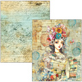 CIAO BELLA Satz doppelseitigen Scrapbooking Papier A4 Mixed Media Book LuMania - Quintessential