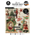 STUDIO LIGHT Scrapbooking-Papier Set A5 mit Elementen – Background paper