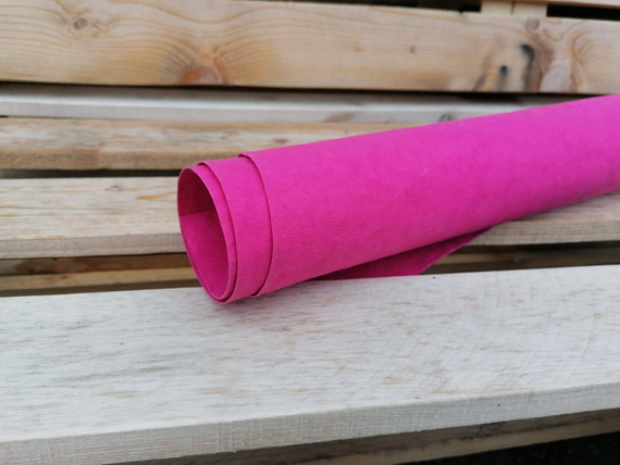 WASHPAPA Nähpapier - Aged Color fuchsia - Blatt ca.47x47cm