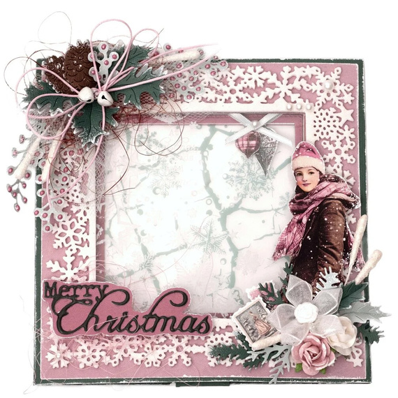 Stanzschablone – Cutting Die für Papier - StudioLight - Merry Christmas