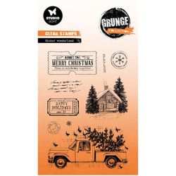 STUDIO LIGHT - Transparenter Stempel - Clear Stamps - Winter wonderland