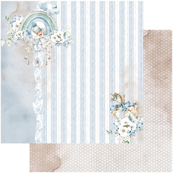 ALCHEMY OF ART Set 30x30cm Scrapbooking Papier, The Baby