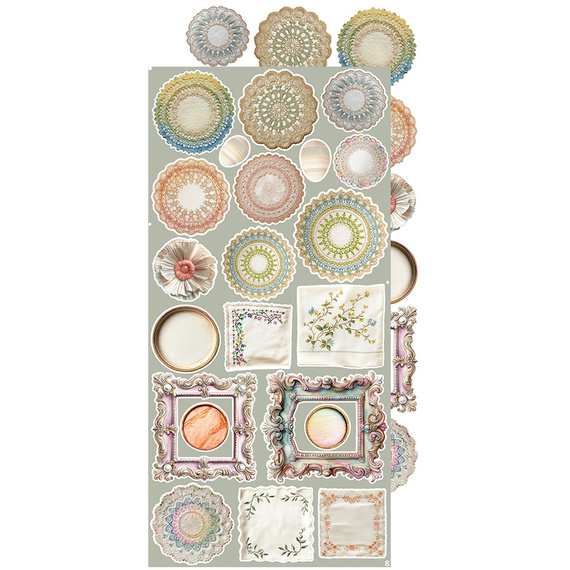 Scrapbooking-Zubehör-Set - Craft o'clock - Spring 