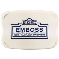 TSUKINEKO Embossing Ink Pad Embossing-Tinte Prägetusche Clear Transparent