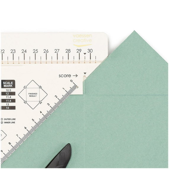 VAESSEN CREATIVE Score Easy Mehrzweck Falzbrett cm Offwhite