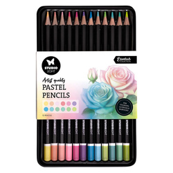 Pastellstifte - Pastel Pencils - Studio Light - 12 Stück