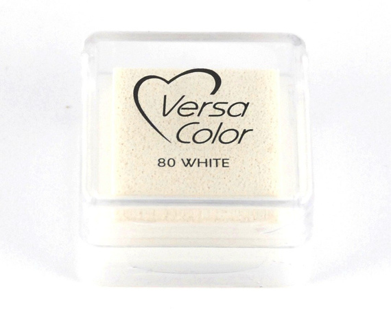 TSUKINEKO - Pigment Stempelkissen - Versa Color small 2,5 x 2,5 cm - White