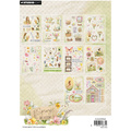 STUDIO LIGHT 20Blatt A5 Elemente Scrapbooking Papier - Spring Meadow