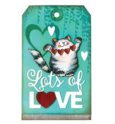 Stanzform Präge Stanzschablone Cutting Die - Penny Black - Herz-Pfeil