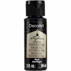Lederfarbe DECOART Stylin black schwarz  59ml