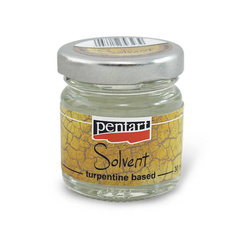 PENTART Terpentinlöser, Kunsthandwerk, für Pasten, Pinsel, Patina 30ml