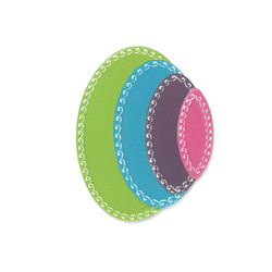 SIZZIX Stanzform Präge Stanzschablone Cutting Die, Clare Classic Ovals