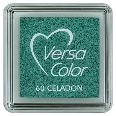 TSUKINEKO - Pigment Stempelkissen - Versa Color small 2,5 x 2,5 cm - Celadon