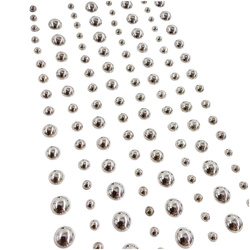 Selbstklebende Kristalle Mix blau 4mm - 600St