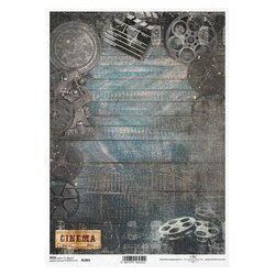 ITD Reispapier Decoupage Bastelpapier Softpapier Serviettentechnik, R1865