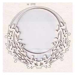 Dekorpappe Die Cut Chipboard Hallo Sommer Rahmen 01 - Rahmen 01 - Scrapiniec