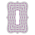 SIZZIX Stanzform Präge Stanzschablone Cutting Die, Doris Dotted Top Note 