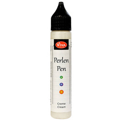 VIVA DECOR - Perlen Pen - flüssige Perlen - Cream Creme 102 
