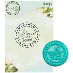 AGATERIA - Transparent Stempel Motivstempel Clear Stamp - W rocznice ślubu Untertitel PL Krejs