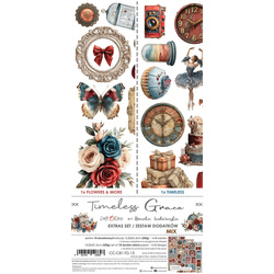 Scrapbooking-Zubehör-Set - Craft o'clock - Timeless Grace - MIX