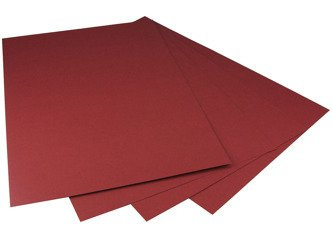 HAPPY COLOR 1Stk. A4 Karton Papier Tonpapier Tonzeichenpapier 170g, dunkelrot
